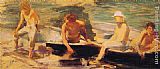 The Rowing Party by Henry Scott Tuke